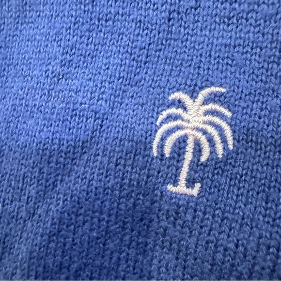 Lilly Pulitzer Girls Navy Blue Button Down Cardigan Size XL Cotton Sz S 4-5 Yrs - Picture 4 of 8